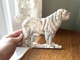 Vintage Aluminum Dog/ St. Bernard Mailbox Topper- Mountable Metal Dog Silhouette- Mailbox Decor Dog- Dog Gate Topper- Vintage Outdoor Accent - Etsy