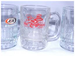 Vintage Mid-Century Dog N Suds & A & W Mini Root Beer Mugs ...