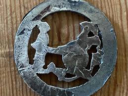 Used - Metal Pendant - 3.7 Cm Diameter - Used | eBay