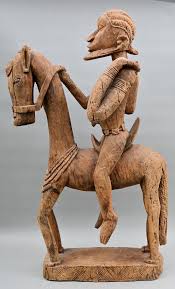 Sold at Auction: Reiterfigur Dogon/ Dogon equestrian figure