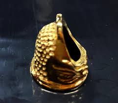 NEW ROXANNE THIMBLE - Gold Plated for Quilting & Hand Sewing ...