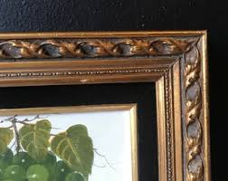 Vintage Framed Painting of Bowl of Fruit | Signed Art | Ornate Gold Frame | Still Life | Shabby Chic Decor | Gallery Wall | Farmhouse Decor - Etsy