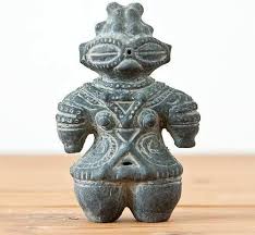 Japanese Dogu Jomon period Clay statue Earthen figure Doll ...