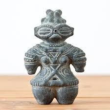 Japanese Dogu Jomon period Clay statue Earthen figure Doll ...