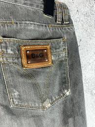 Vintage D&G Dolce & Gabbana Distressed Repaired Denim Jeans | eBay