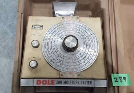 Dole 300 Moisture Tester W/Case - Adam Marshall Land ...