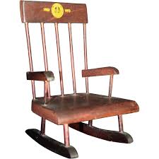 Miniature Commemorative Rocking Chair for Gardner, MA 50th ...