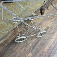 Antique Vintage Baby Buggy Stroller Metal Frame and No ...