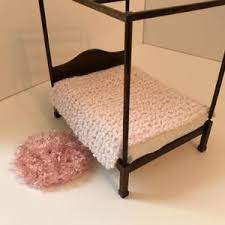 Miniature Blanket 1:12 Scale, Artisan Knitted Dollhouse ...