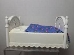 Vintage 1999 Fisher Price Loving Family Bed with Blue ...