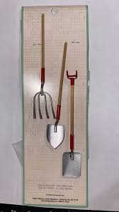 Vintage Dollhouse Miniatures Set of 3 Garden Tools by ...
