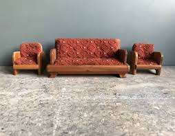 Vintage Swiss Dolls House Furniture, Living Room Set, Franz Carl Weber, 1950s, Bodo Hennig Style, Mid Century Modern Doll House Furniture - Etsy