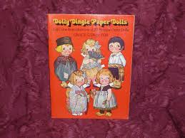 Sweet Vintage Dolly Dingle Paper Dolls 1978 Unused Play Book ...