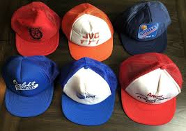 Snapback Mesh Hats Lot Of 6 Vintage Trucker Advertising AT&T ...