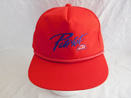 Vintage Patriot Baseball Cap Hat Snapback Red White Blue ...