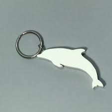 Dolphin Keychain – Eco Friendly Beach Gift – Handmade From Recycled Plastic – Ocean Lover Dolphin Keyring – Stainless Steel – Gift Box - Etsy
