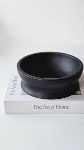 ARMEL Large Smooth Round Bowl – Handmade Decorative & Serving Bowl – Real Mishmash