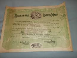 1944 Domain of Neptunus Rex Ruler Raging Main Certificate ...