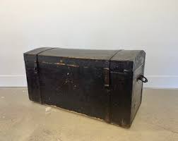 German Dome Vintage Travel Wood Trunk Circa 1800s - Etsy