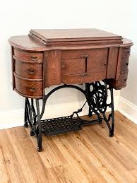 STANDARD ~Tiger Oak & Cast Iron Cabinet ~ | EstateSales.org