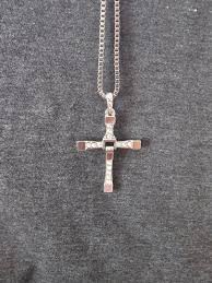 Fast and Furious Necklace Dominic Toretto Cross Necklace Vin ...