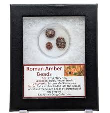 Roman Amber Beads | Smoky Mountain Relic