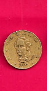 DOMINICAN REPUBLIC KM80.2 2002 VF-VERY FINE-NICE LARGE PESO ...