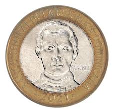 Dominican Republic | 5 Pesos Coin | Francisco del Rosario ...