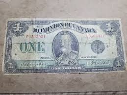 🇨🇦 Dominion of Canada 1 dollar 1923 Black Seal P-33o DC ...