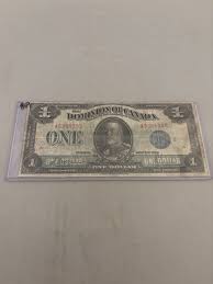 1923 Dominion Of Canada $1 Banknote | eBay