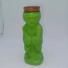 VINTAGE DOMINO SUGAR 'N Cinnamon Green Orange Hockey Player Shakers $30.00 - PicClick