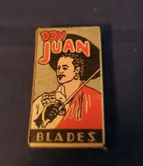 1930s Preowned Package of Don Juan Razor Blades-Marked 5 ...