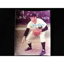 Don Larsen NY Yankees Autographed 8" x 10" Color Photograph - B&E Hologram