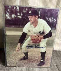 Yankees DON LARSEN 1993 Autographed Picture 10x8 With Autograph Ticket | eBay