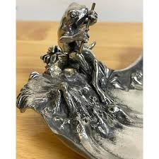 Early 20th Century Art Nouveau Frog Motif Dish/ Vide-Poche ...