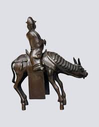 Sold at Auction: A Chinese Bronze Figure censor Ming Dynasty