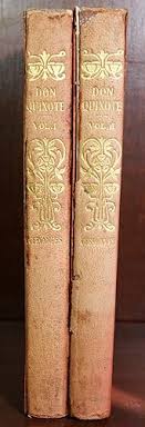 Don Quiote of La Mancha in 2 Volumes by Miguel De Cervantes ...