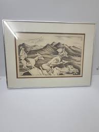 Don Quixote Spanish Cowboy Lithograph Bert Pumphrey 1/150 ...