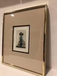 Paul Phifer Etching “Berry Picker” Framed 114/300 Signed | eBay