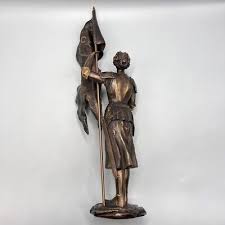 Joan of Arc Statue Figure Polystone Bronze Home Decor Gift Made in Italy 13.7" | eBay