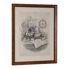 Santa Claus's Route" Illustration by Thomas Nast for ...