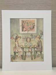 A Childs Book of Prayers Original Vintage Print 1944 ...