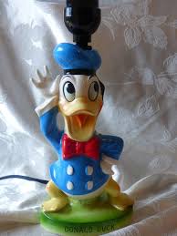 Still Shipping -1961 Disney Productions, Japan - Rare Set, Mickey Mouse, Donald Duck - Table Lamp Pair - Dan Brechner - Etsy