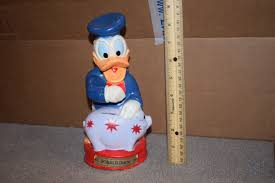 Disney Donald Duck & Pig VINTAGE Bank w/ Stopper Has Moving ...