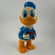 Vintage Donald Duck Hard Plastic Toy From Walt Disney ...