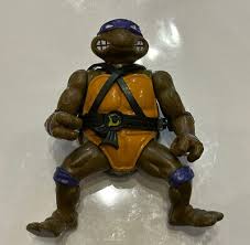 Vintage Playmates 1988 TMNT Donatello Action Figure - Hard Head - 4” With Belt | eBay