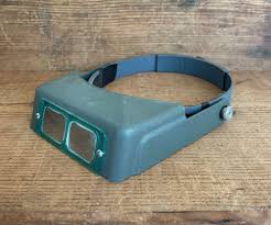Vintage Optivisor by Donegan Optical Co. - Binocular ...