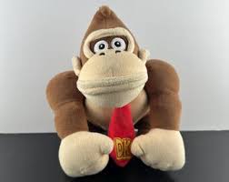 Vintage Donkey Kong Super Mario Party Soft Plush Stuffed ...