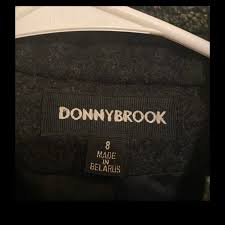 Beautiful Vintage DONNYBROOK Wool Coat Deep charcoal... | Depop