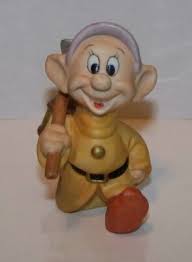 DISNEY SNOW WHITE & SEVEN DWARFS PORCELIAN FIGURE FIGURINE DOPEY SRI LANKA RARE | eBay